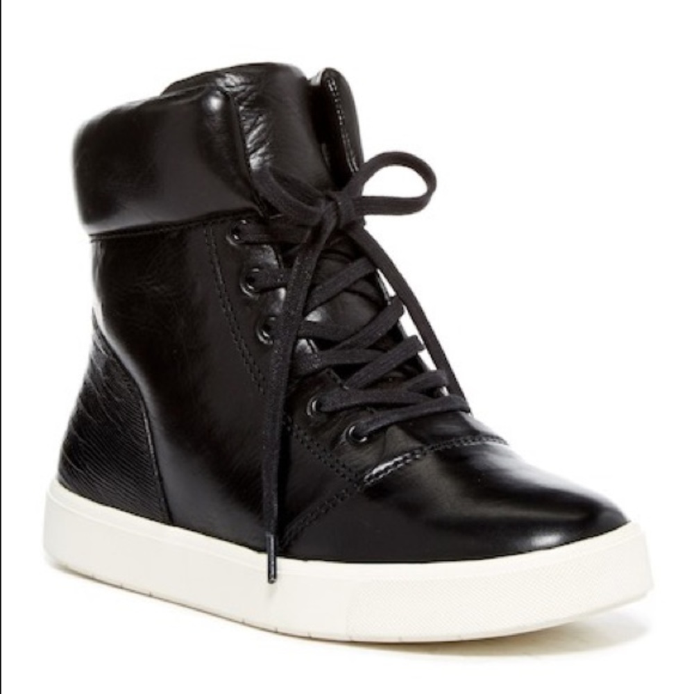 Vince Cori leather High Tops women’s size 9 black